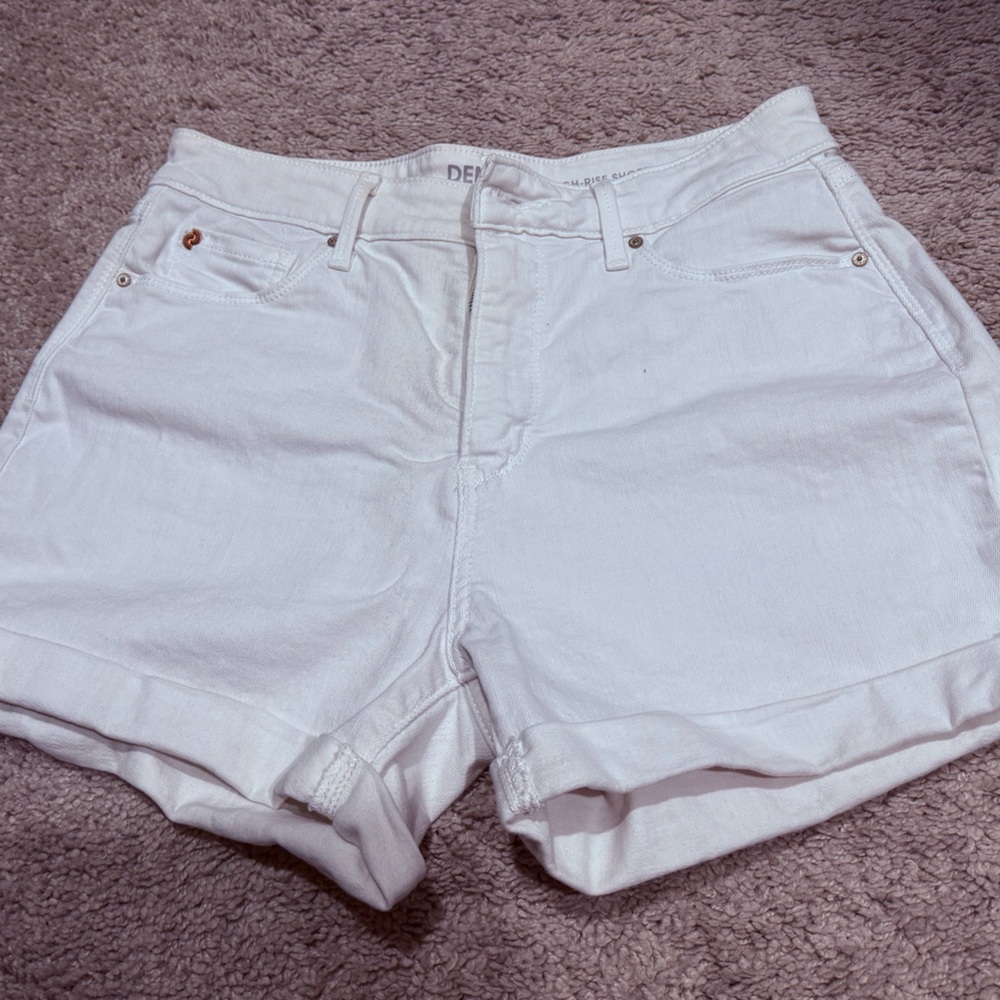 Levi's White Jean Shorts for Women